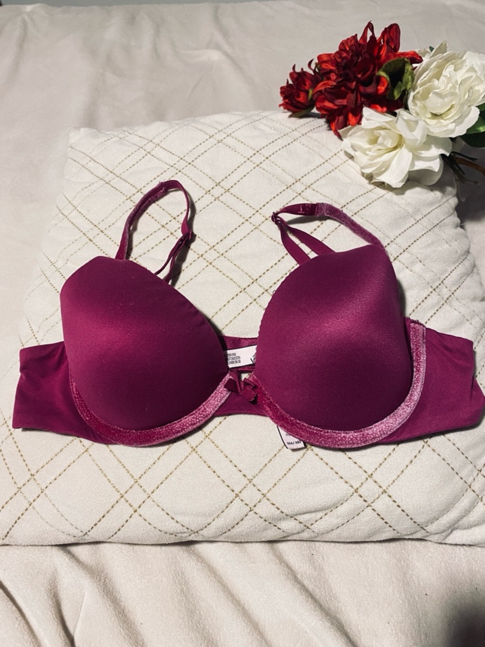 Victoria's Secret Fuchsia Push-Up Bra